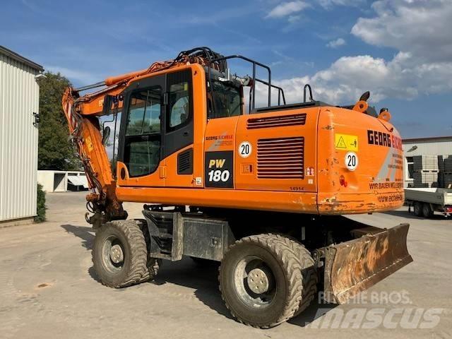 Komatsu PW 180-10 Kolesové rýpadlá