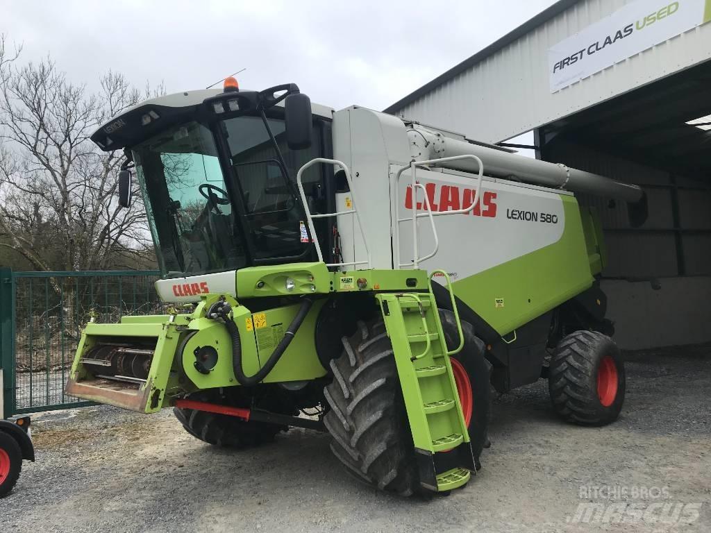 CLAAS Lexion 580 Kombinované zberacie stroje