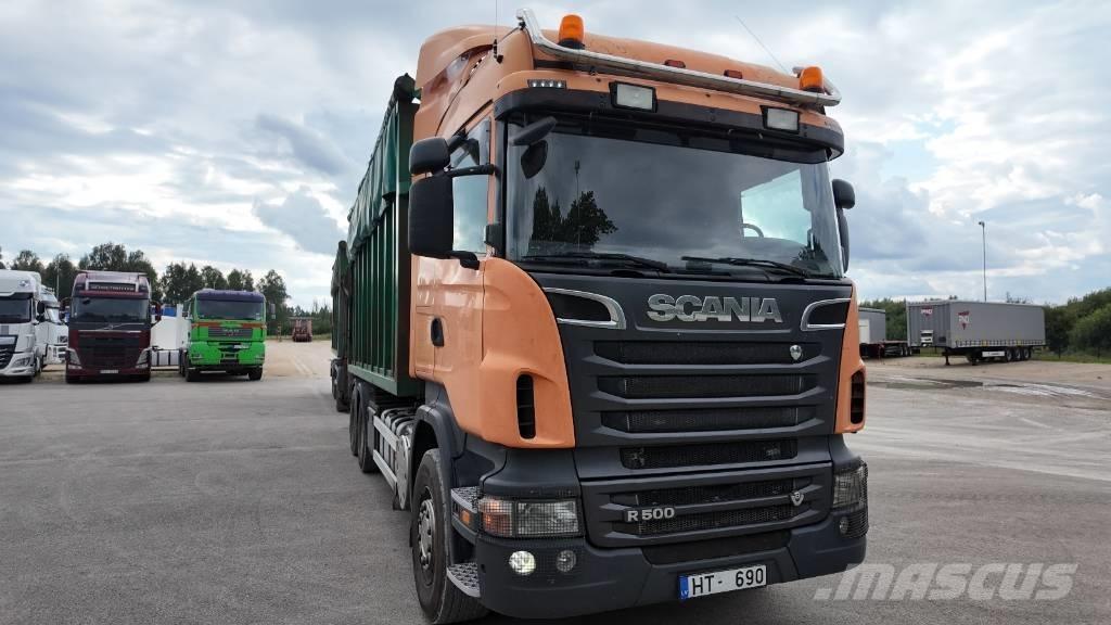 Scania R 500 Autožeriavy, hydraulické ruky