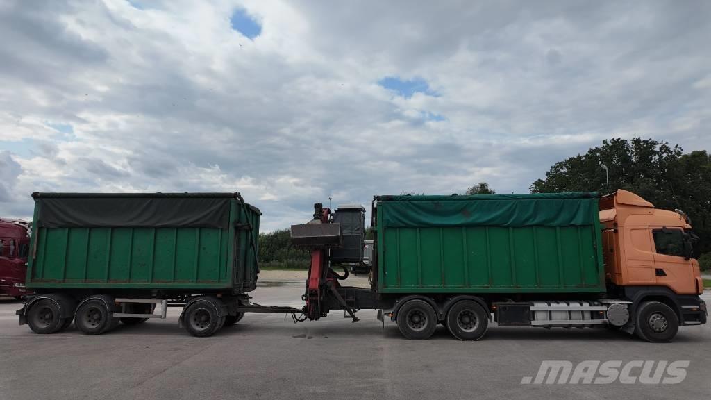 Scania R 500 Autožeriavy, hydraulické ruky