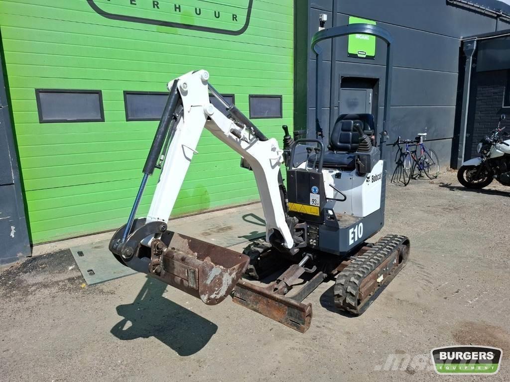 Bobcat E10 Mini rýpadlá < 7t