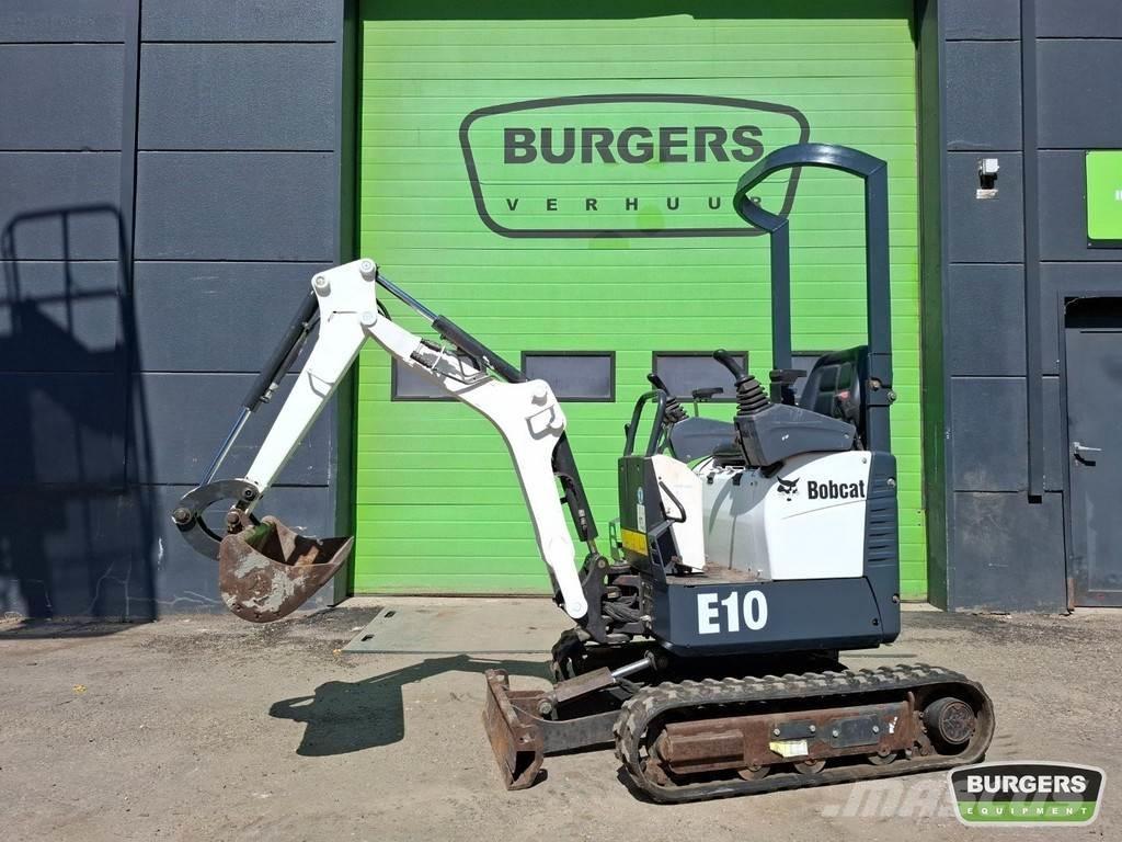 Bobcat E10 Mini rýpadlá < 7t