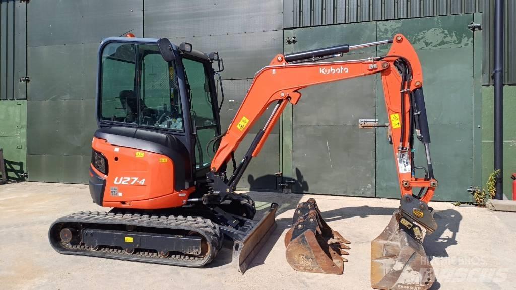 Kubota U 27-4 Mini rýpadlá < 7t