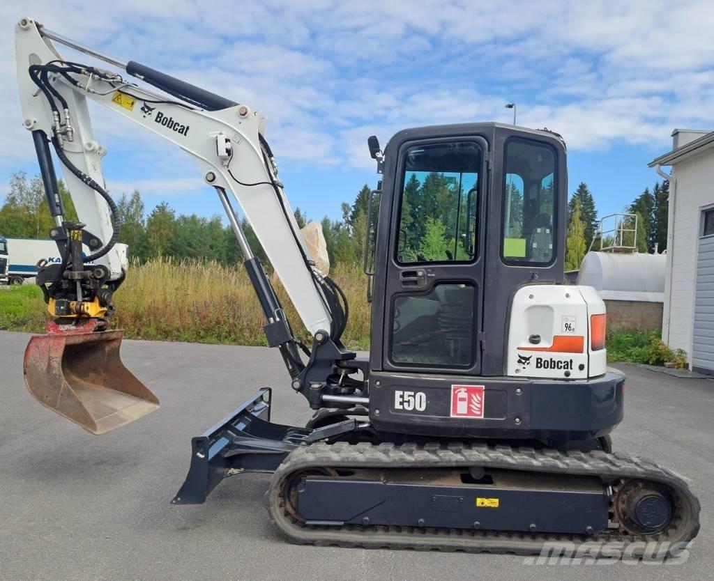 Bobcat E 50 Mini rýpadlá < 7t