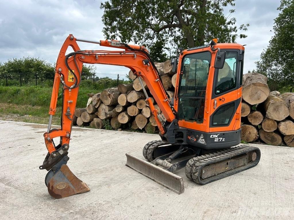 Doosan DX 27 Z Mini rýpadlá < 7t