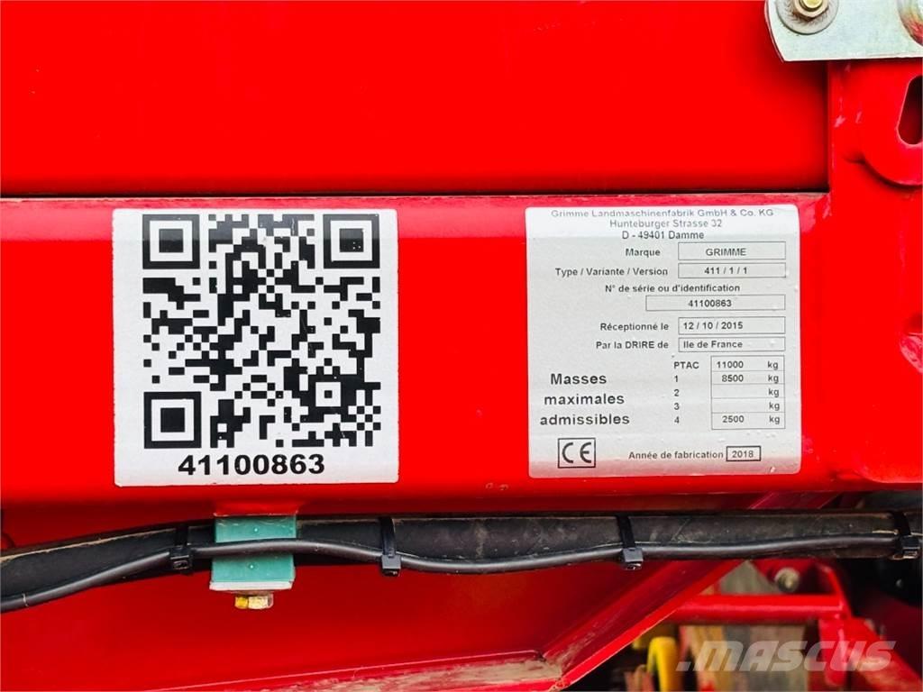 Grimme SE 260 UB Zemiakové kombajny