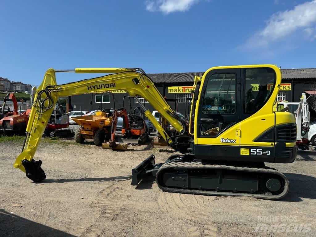 Hyundai Robex 55-9 Mini rýpadlá < 7t