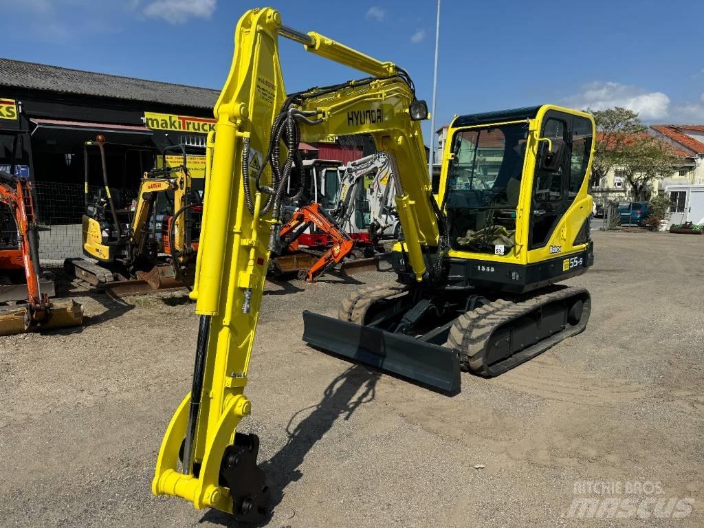 Hyundai Robex 55-9 Mini rýpadlá < 7t