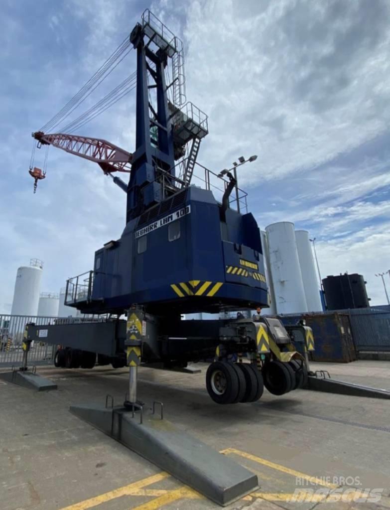 Liebherr LHM 100 Prístavné žeriavy