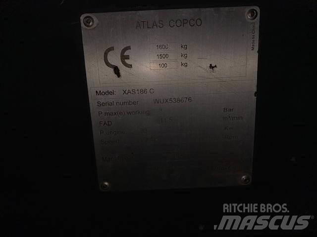 Atlas Copco XAS 186C Kompresory