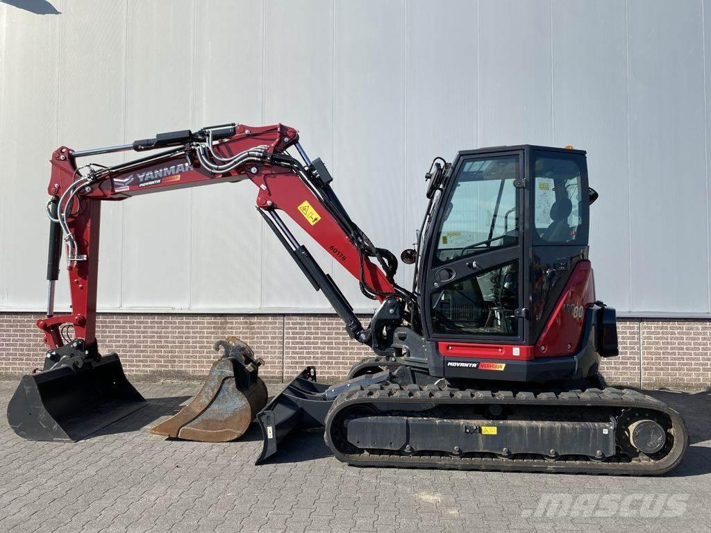 Yanmar VIO80-2PB Midi rýpadlá 7 t - 12 t