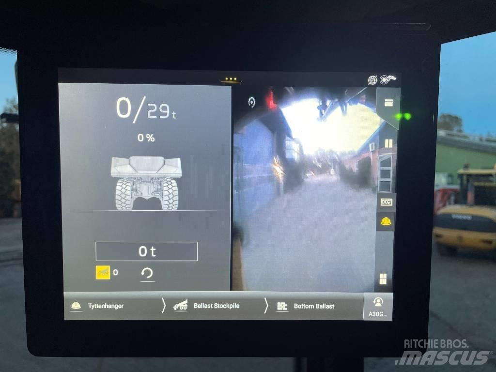 Volvo A30G Kĺbové nákladné autá