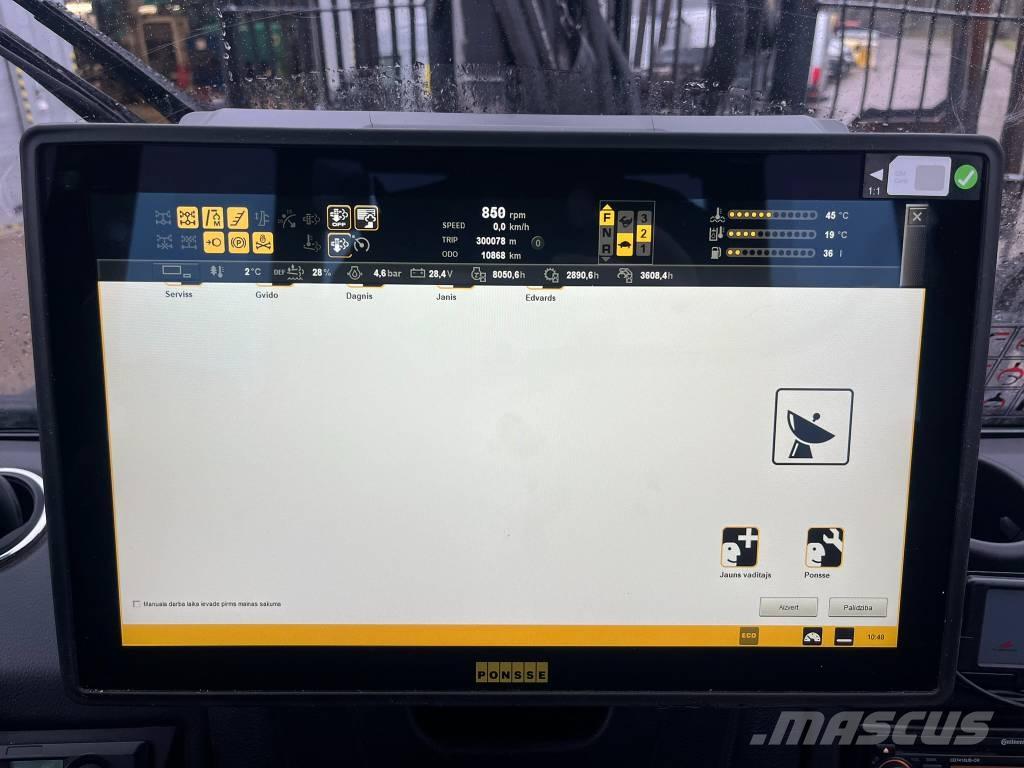 Ponsse Buffalo 8W Lesné traktory