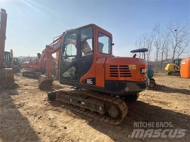 Doosan DX80 Mini rýpadlá < 7t