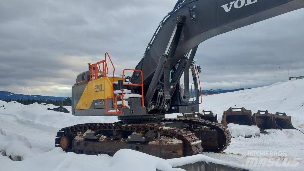 Volvo EC550EL Pásové rýpadlá
