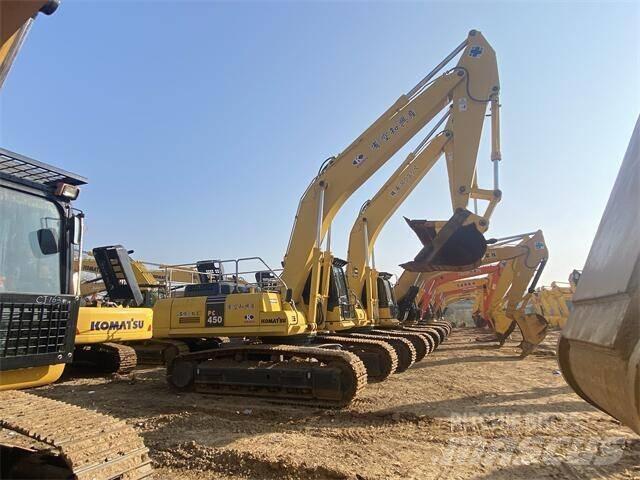 Komatsu PC450-7 Pásové rýpadlá