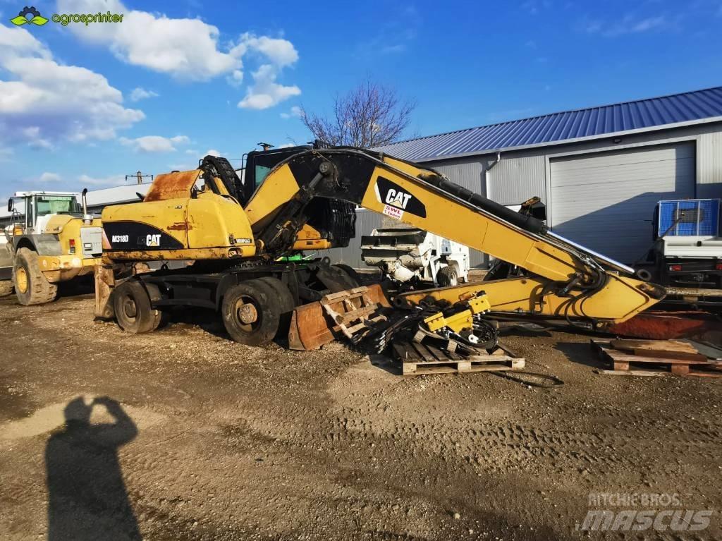 CAT M 318 D Stroje pre manipuláciu s odpadom
