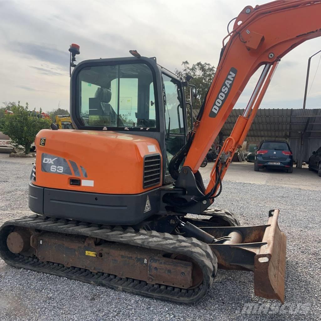 Doosan DX 63-3 Mini rýpadlá < 7t