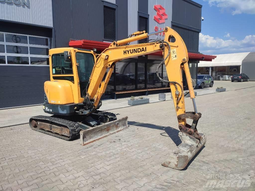 Hyundai 35Z-9 Mini rýpadlá < 7t
