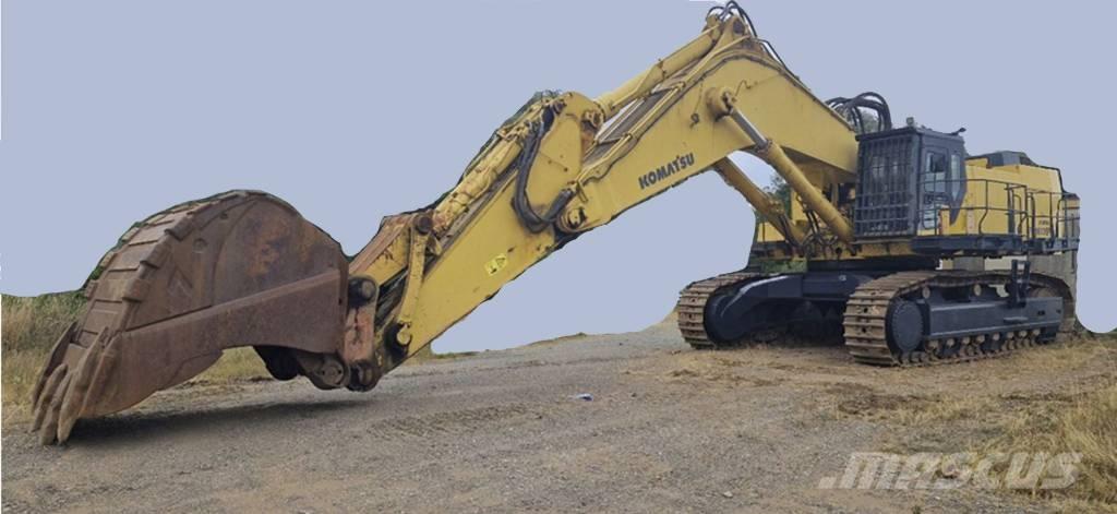 Komatsu PC1100 Pásové rýpadlá