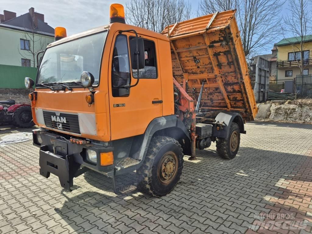 MAN 8 163 Wywrotka Sklápače