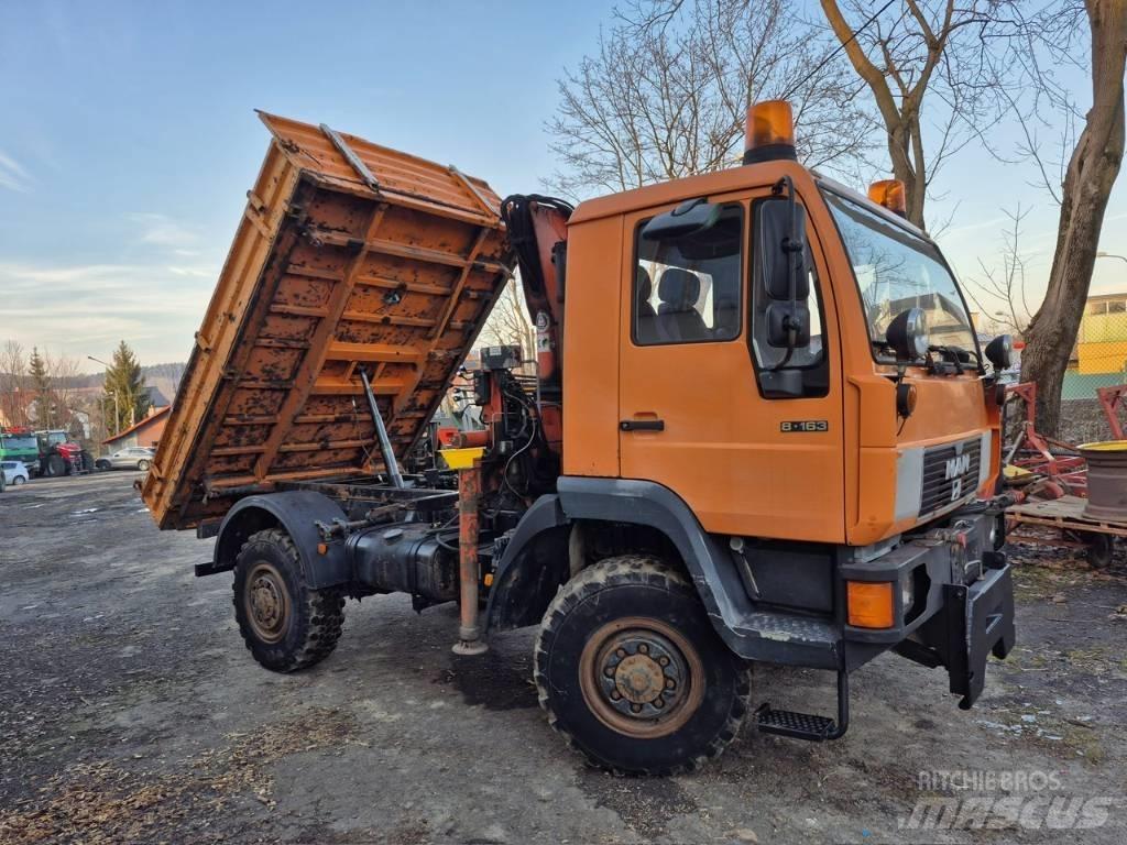 MAN 8 163 Wywrotka Sklápače