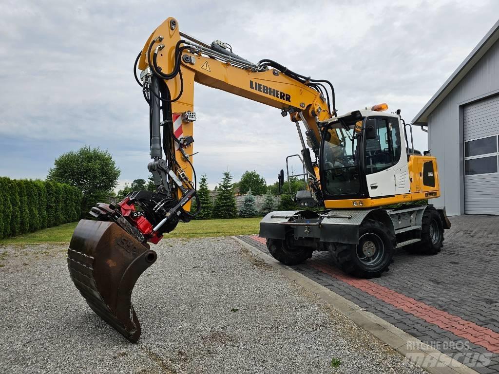 Liebherr A 916 Kolesové rýpadlá