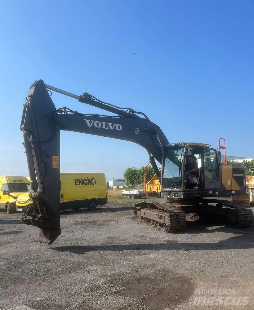 Volvo EC 250 EL Pásové rýpadlá