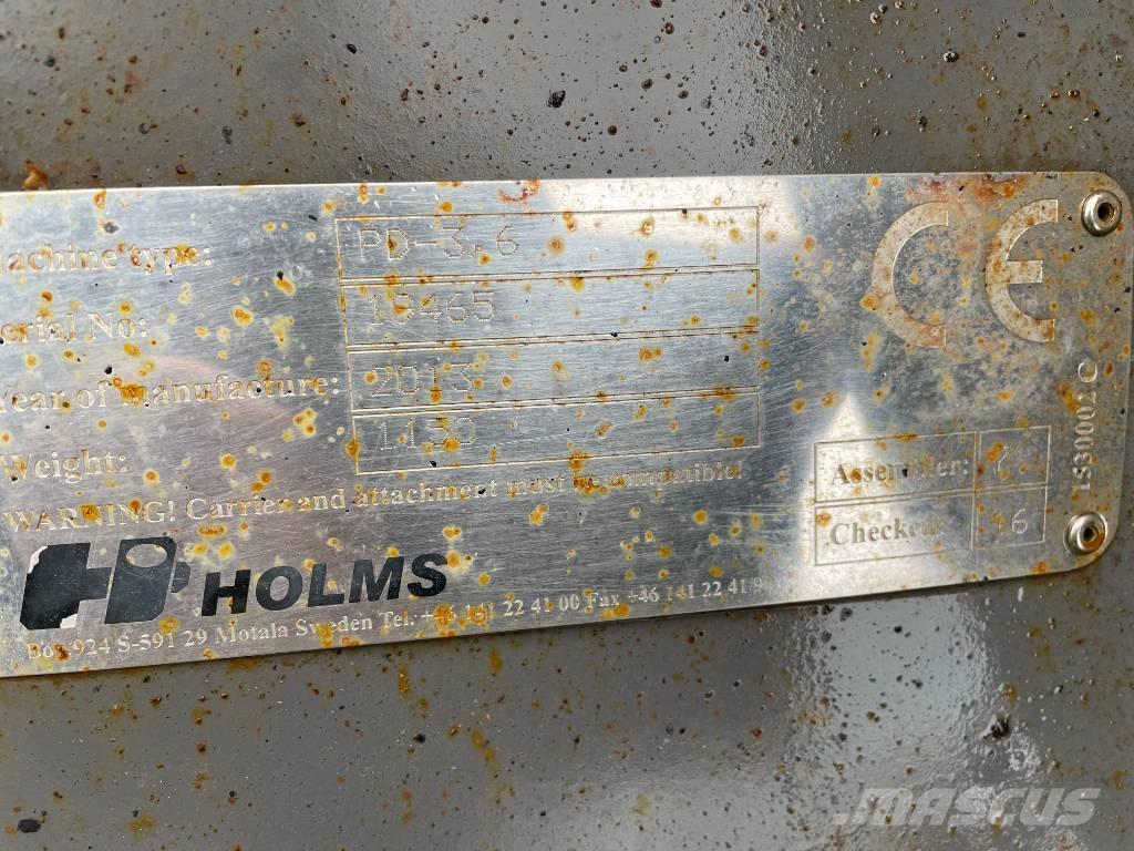 Holms PD 3,6 Snežné pluhy, predné snežné radlice