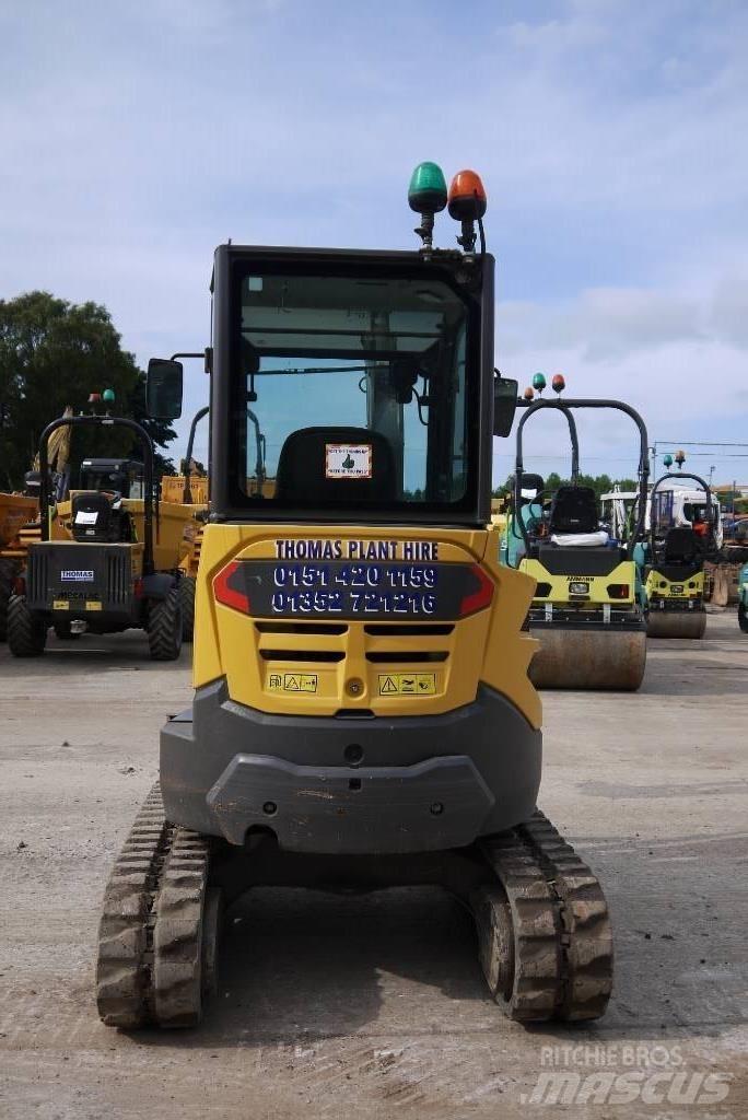 Volvo ECR 25 D Mini rýpadlá < 7t