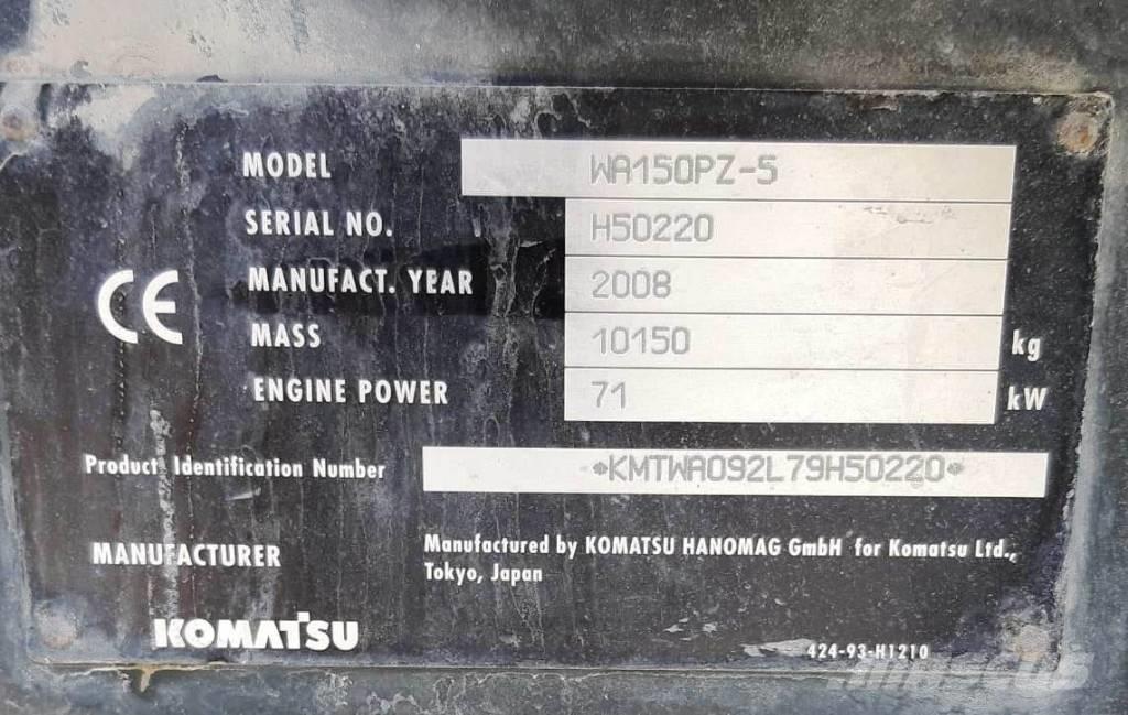 Komatsu WA 150-5 Kolesové nakladače