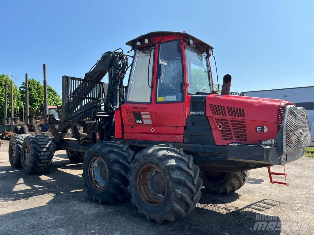 Komatsu 865 Lesné traktory