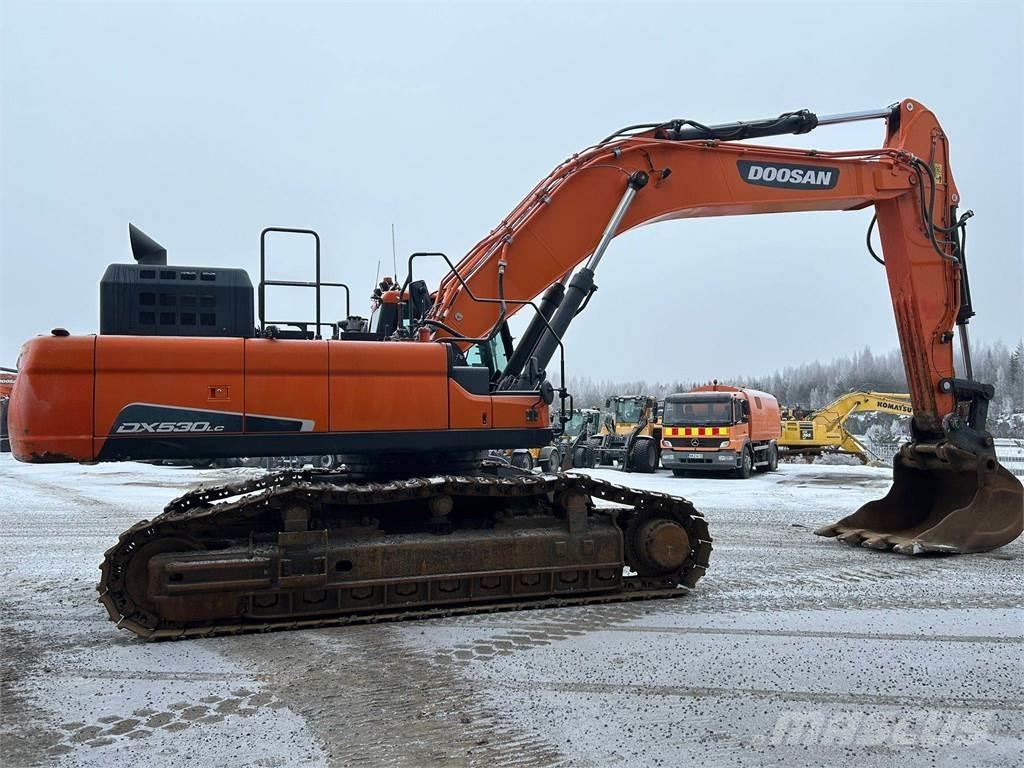 Doosan DX530LC-5 Pásové rýpadlá
