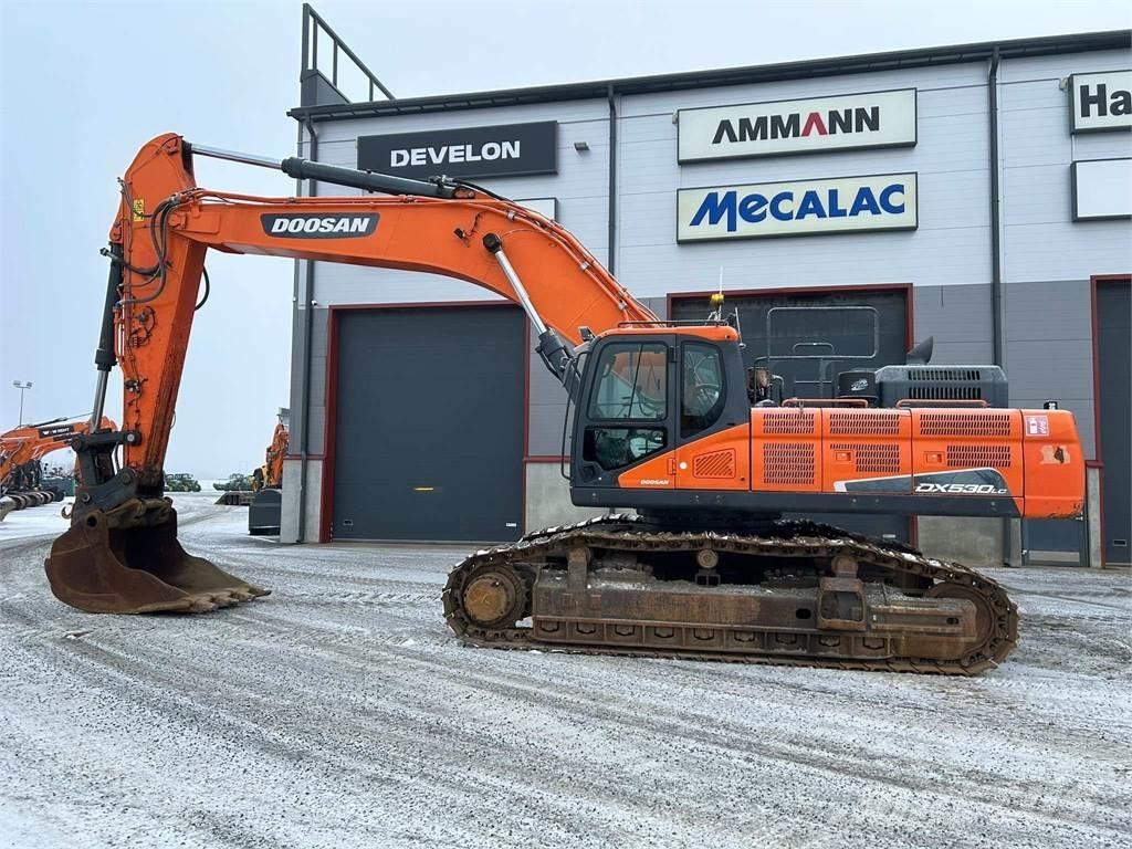 Doosan DX530LC-5 Pásové rýpadlá