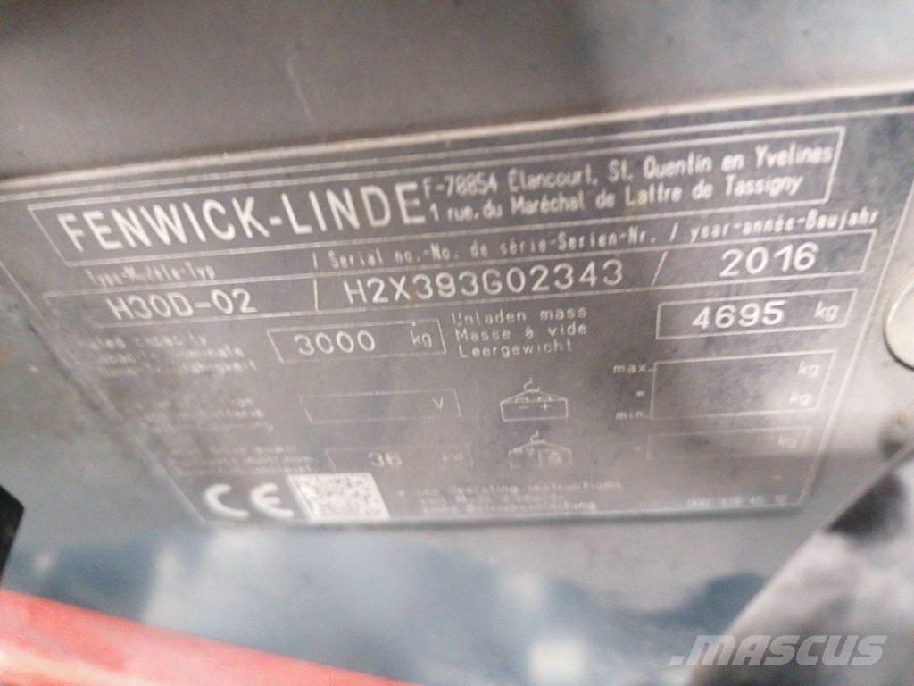 Linde H30D-02 Dieselové vozíky