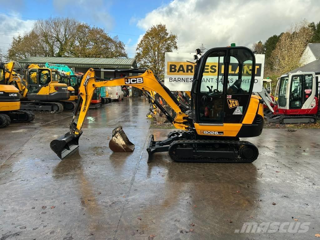 JCB 8026 CTS Mini rýpadlá < 7t
