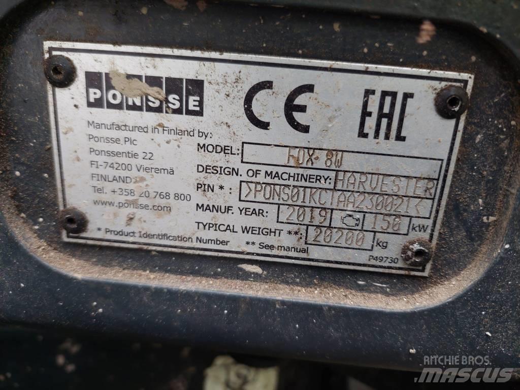 Ponsse FOX 8W Harvestory
