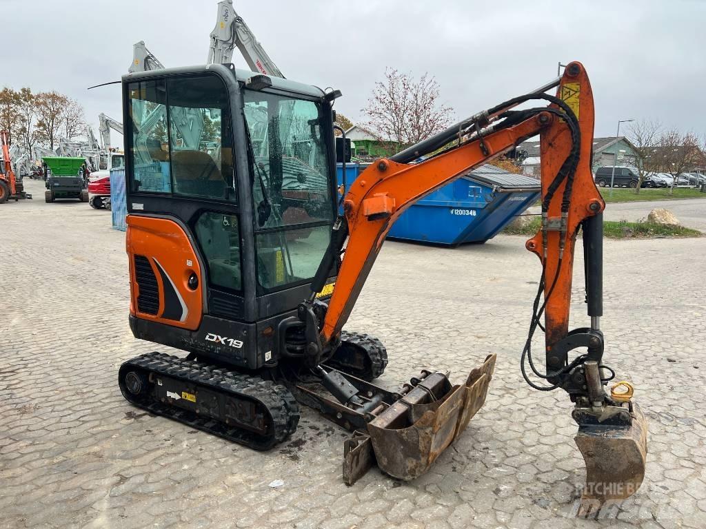 Doosan DX 19 Mini rýpadlá < 7t