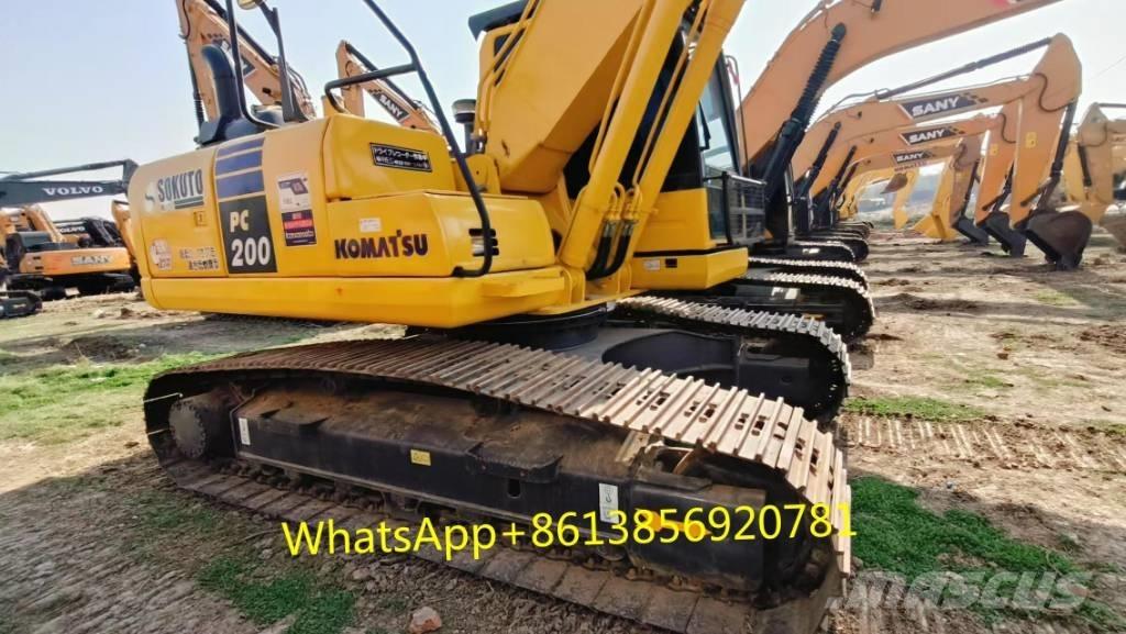 Komatsu PC 200-8 Pásové rýpadlá