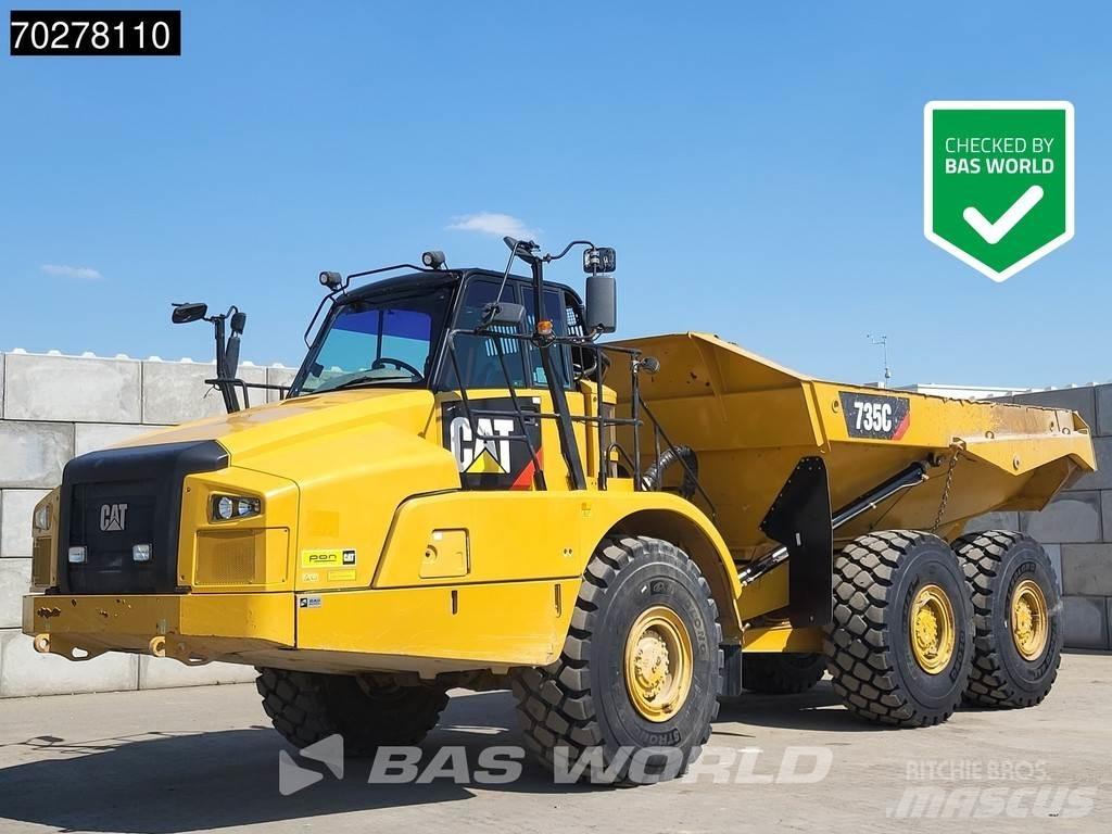 CAT 735 C Kĺbové nákladné autá