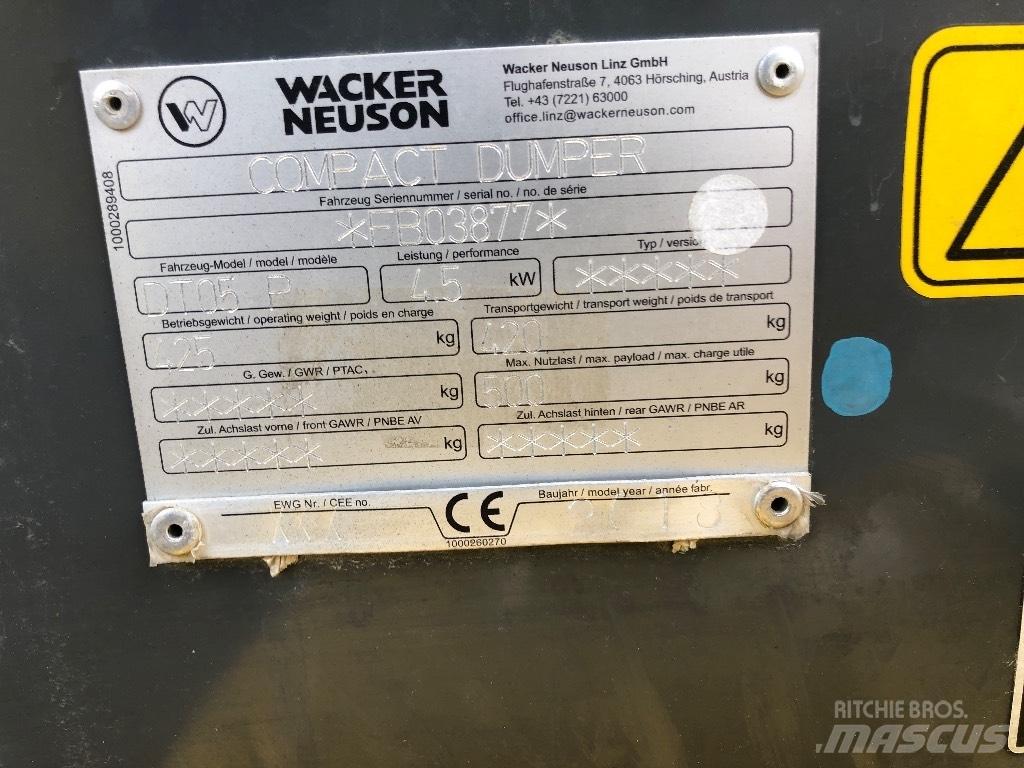 Wacker Neuson DT 05 Pásové sklápače