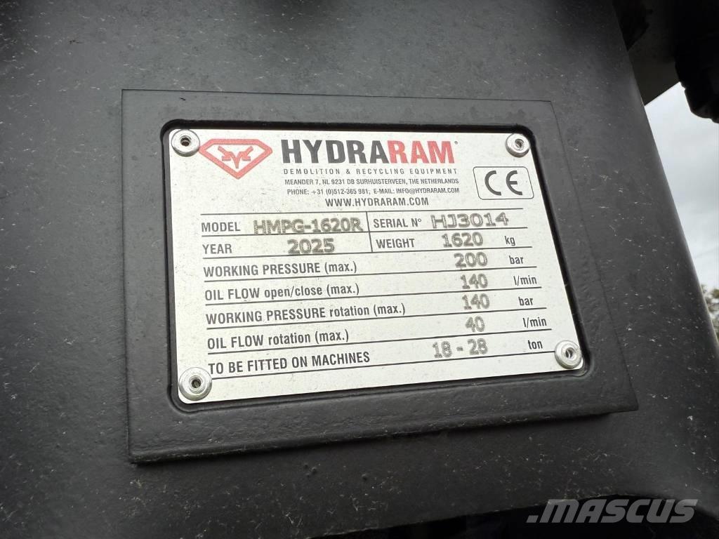 Hydraram HMPG-1620R Drapáky
