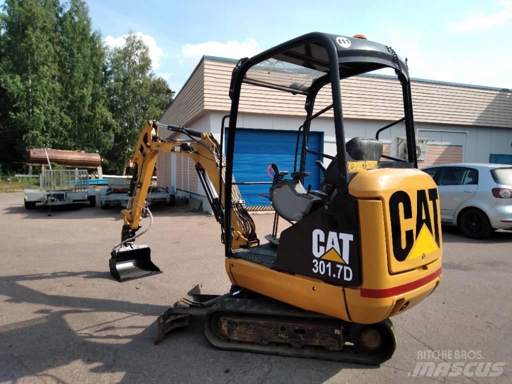 CAT 301.7 D Mini rýpadlá < 7t