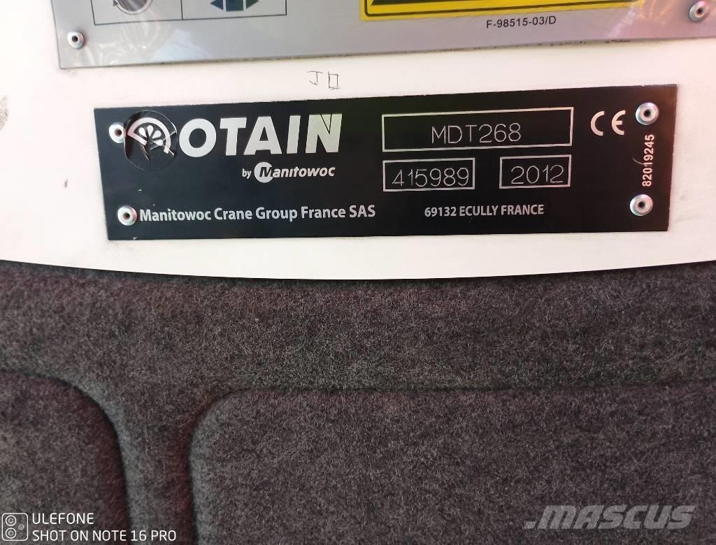 Potain MDT268-J10 Stavebné žeriavy