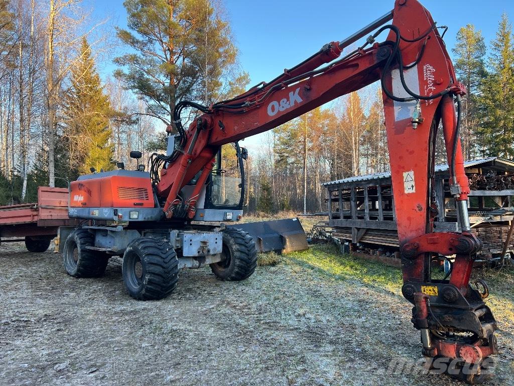 O&K MH Plus Kolesové rýpadlá