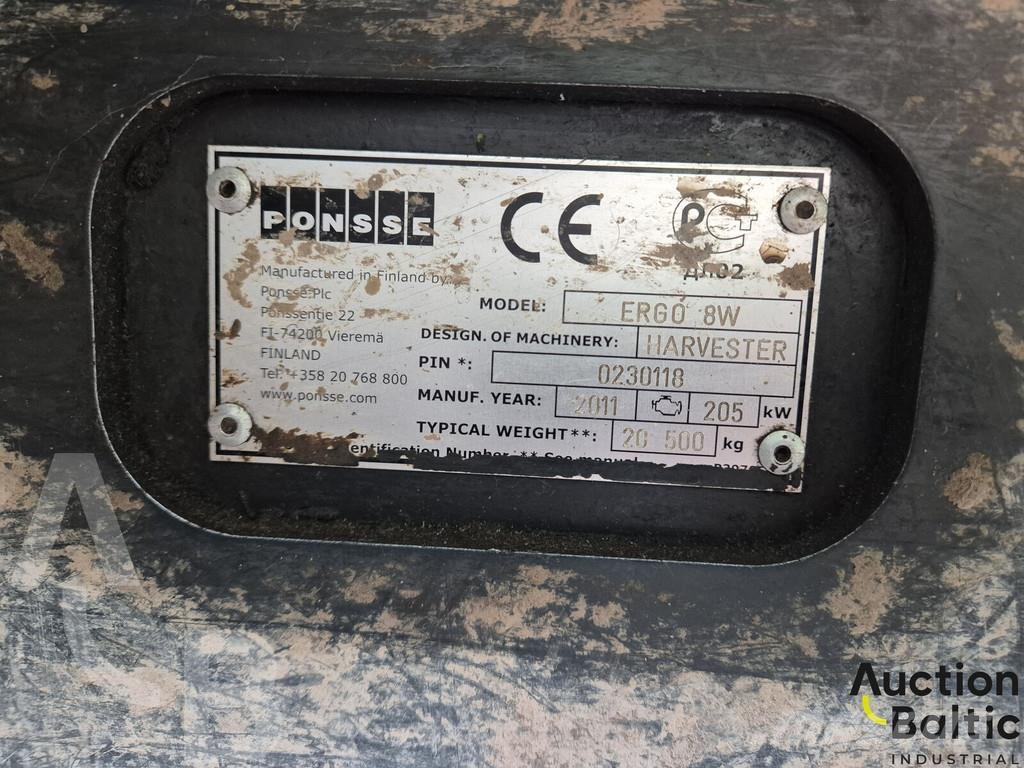 Ponsse Ergo 8W Harvestory