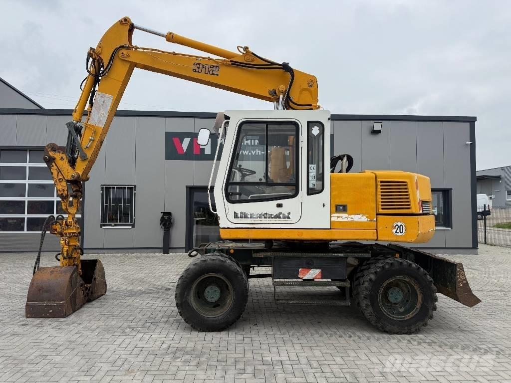 Liebherr A 312 Kolesové rýpadlá