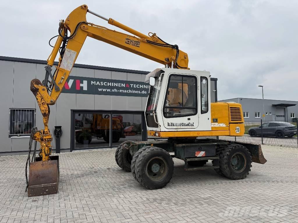 Liebherr A 312 Kolesové rýpadlá