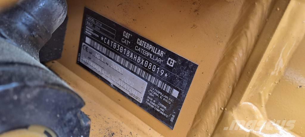 CAT 301.8 Mini rýpadlá < 7t