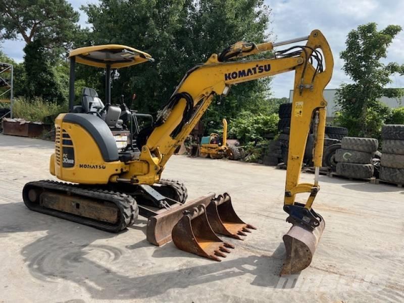 Komatsu PC 30 MR 5 Mini rýpadlá < 7t